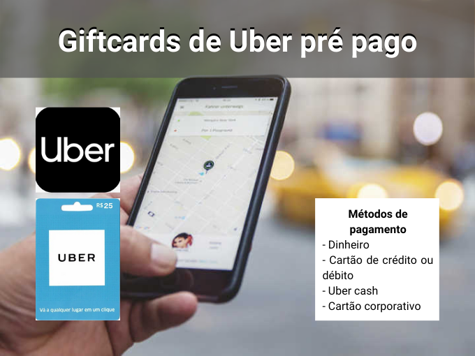 Aprenda como obter Vales presente Recarga Pay para Uber