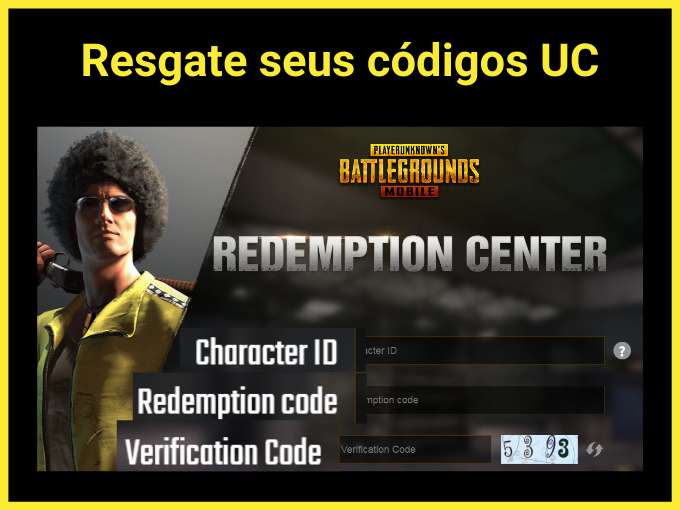 Resgate seus códigos UC