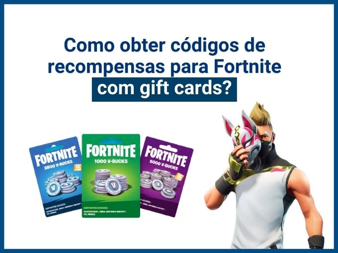 Como resgatar um Gift Card Fortnite para Playstation ⋆ Vales Presente:  comparações, descontos e promoções