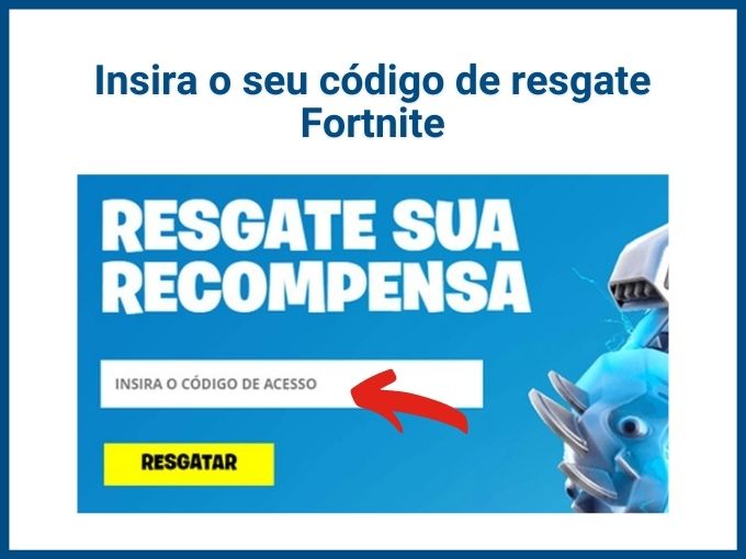 Fortnite - Como resgatar códigos! 