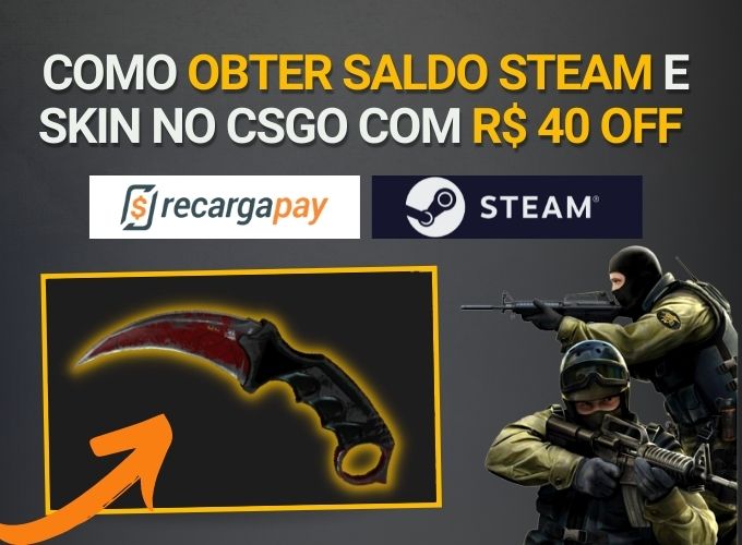 CS GO skin de faca