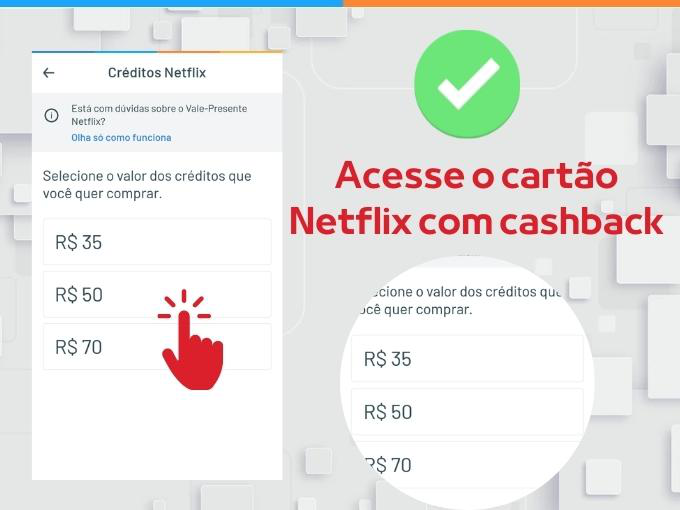 Cartão Netflix 50 Reais